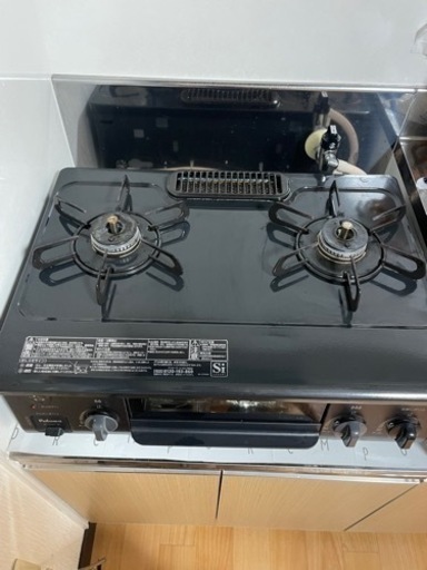 二口ガスコンロ❗️美品❗️