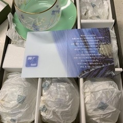 新品未使用夏向けガラスカップ