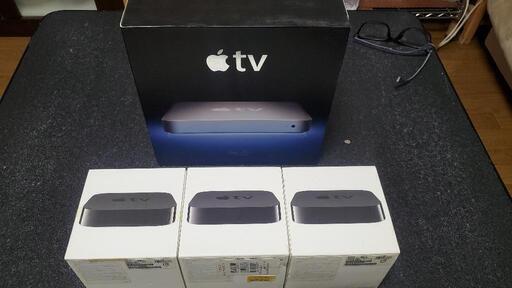 アップルTV4つ