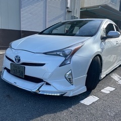 プリウス50前期⭐️エアロ付き⭐️ナビだけで20万円！！　車検付...