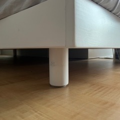 マットレスのみ残［譲り先決定済み］シングルすのこベッドフレーム(希望があればマットレスも)の画像