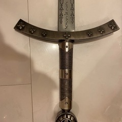 テンプル騎士団 ヒュー・ド・ペインズ ソード　アンティーク　西洋刀　中世 武器　の画像