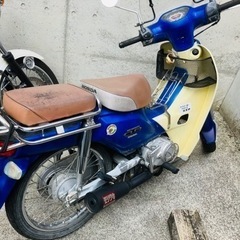 スーパーカブJA10（110）モリワキマフラー