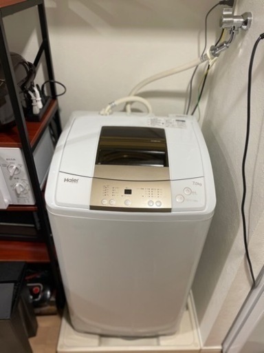 【お譲り先決定】7.0Kg 全自動洗濯機　3,000円　製造年月日2018年