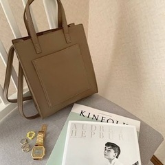 フェイクレザーバック