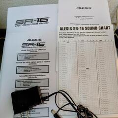 【譲り先決定】【リズムマシン】ALESIS SR-16の画像