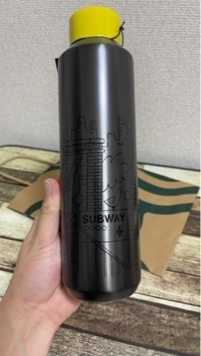 スターバックス　ニューヨーク限定　タンブラー　袋付き