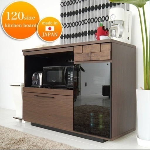 食器棚、キッチン収納、電子レンジ台