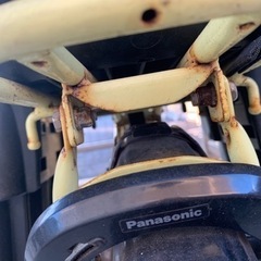 【値下げしました】Panasonic ギュットミニDX 子供乗せ電動自転車の画像