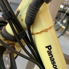 【値下げしました】Panasonic ギュットミニDX 子供乗せ電動自転車の画像