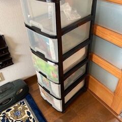収納ケース(5段)【お譲り先決まりました】
