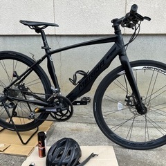 メリダ MERIDA GRAN SPEED 250D グランスピード クロスバイク 自転車 サイズ470ｍｍ マットブラック 付属品9点！ フルメンテナンスセットの画像