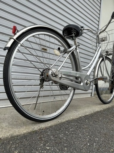 【整備士による点検済】　☆前後新古タイヤ☆ 27型軽快車　防犯登録料込‼︎