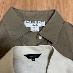 ノースリーブシャツ 2点セット Mの画像
