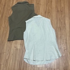 ノースリーブシャツ 2点セット Mの画像