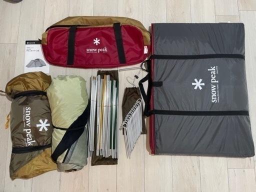 スノーピーク　アメニティドームS＋専用マット