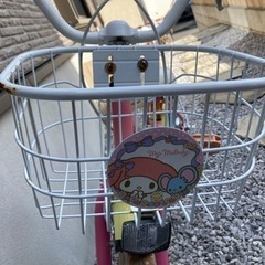 【取引中】マイメロディ自転車-16インチ-の画像