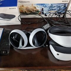 【PSVR2美品】プレイステーションVR2＋充電スタンド＋おまけ...