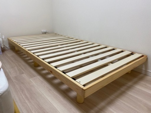 すのこ　ベッド　シングル