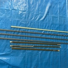 カーテンレール　まとめ　中古　サビ　キズあり