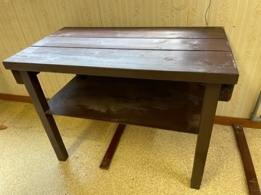 テーブル　手作り　水槽台
