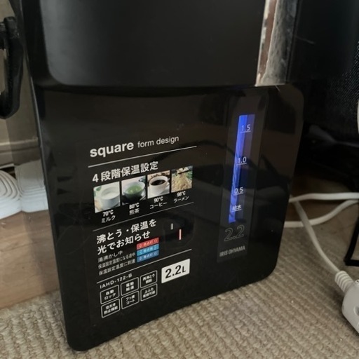 アイリスオーヤマ 電気ポット ポット マイコン式
