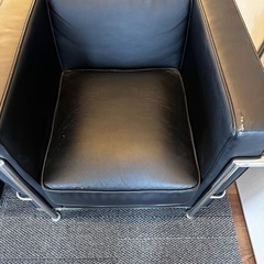 ル・コルビジェ ソファセット リプロ品 1人掛け2脚 2人掛け1脚 セットのみの画像