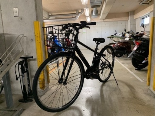 【ほぼ新品】パナソニック　ベロスター　カゴ付き