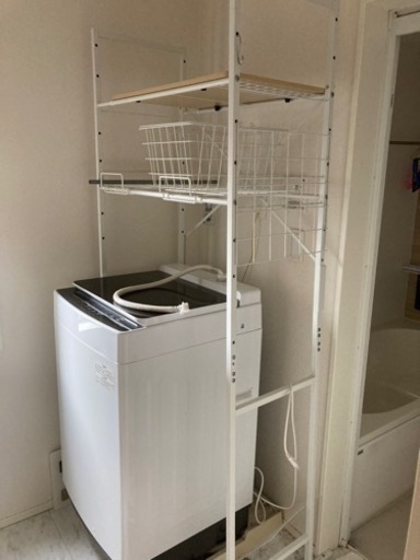 洗濯機　ランドリー　ラック