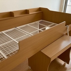 値下げ！システムベッドの画像