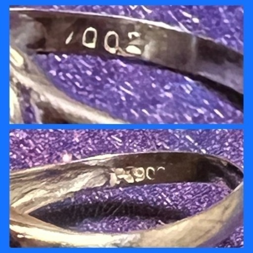 天然ブルートパーズ 大粒 3.5ct   プラチナPT900 指輪 リング