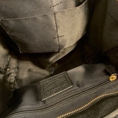 COACH コーチ　レザー　トートバッグ　ハンドバッグの画像