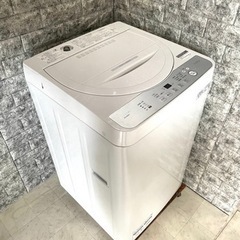 全国送料無料★3か月保障付き★洗濯機★2021★SHARP★ES-GE6FJ-W★S-737