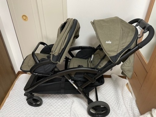 二人乗りベビーカー⭐︎Joieエヴァーライトデュオ