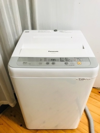 【受け渡し予定者決まりました】Panasonic 5kg全自動洗濯機 2016年製 NA-F50B10 簡易乾燥付