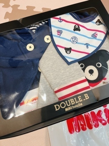 ミキハウス　　男の子　新品未使用　出産祝い　ギフトセット