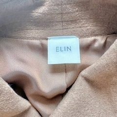 ELIN ロングコート ブラウンの画像