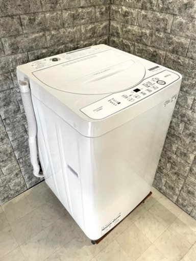 全国送料無料★3か月保障付き★洗濯機★2021★SHARP★ES-GE6EJ-W★S-741
