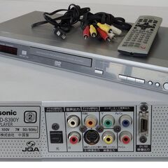 Panasonic DVD/CDプレーヤー DVD-S390Y ...