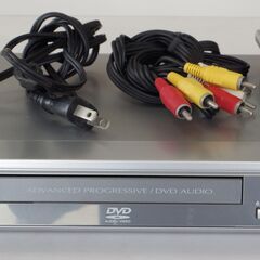 Panasonic DVD/CDプレーヤー DVD-S390Y リモコン、AVケーブル、電源ケーブル付☆動作品の画像