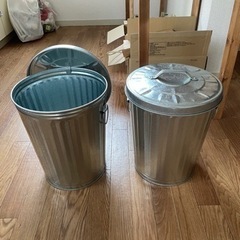 トタンバケツ/ゴミ箱、収納箱