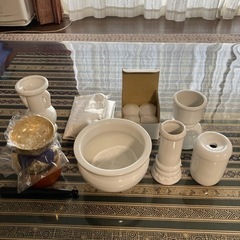 仏具セット　白　新品未使用