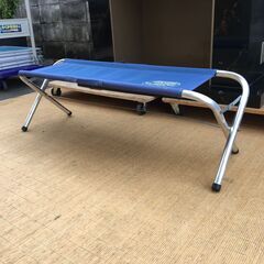 【BBQ・キャンプ・アウトドアに】折りたたみベンチ SOUTHERNPORT の画像