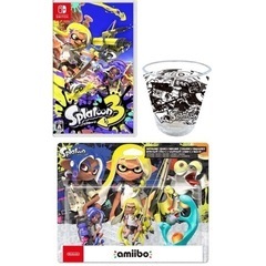 【未開封品】スプラトゥーン3＋amiibo トリプルセット＋オリ...