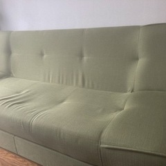 ソファーベッド（使用中）