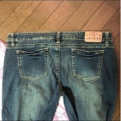 大きいサイズウエスト88  デニムパンツの画像