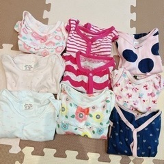 ロンパース　ロンパースシャツ　9枚　まとめ売り　70 80 