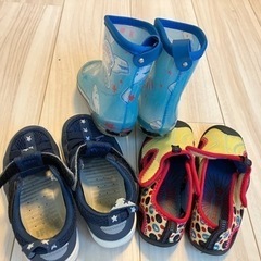 子供用靴（サイズ17.0cm）3点セットの画像