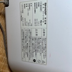 SHARP2013年製　衣類乾燥付き除湿機　✳︎ジャンクの画像