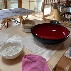 そば打ち教室の画像